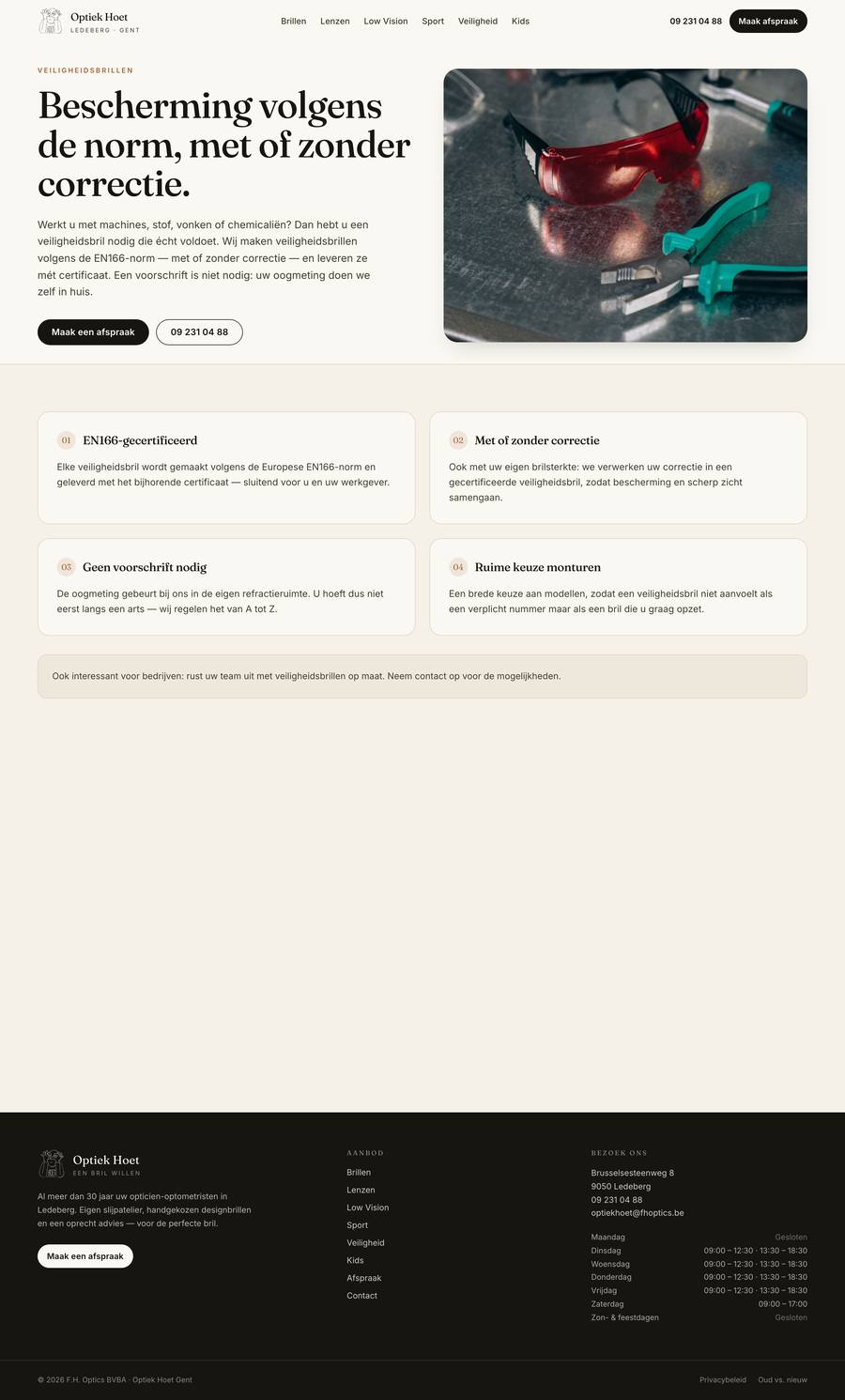 Optiek Hoet — Veiligheidsbrillen (desktop), rebuilt